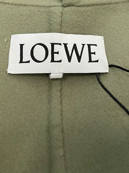 Loewe LOEWE Green collar double row button cashmere coat with be Size XXS / US 00 / IT 34 - 5 Thumbnail