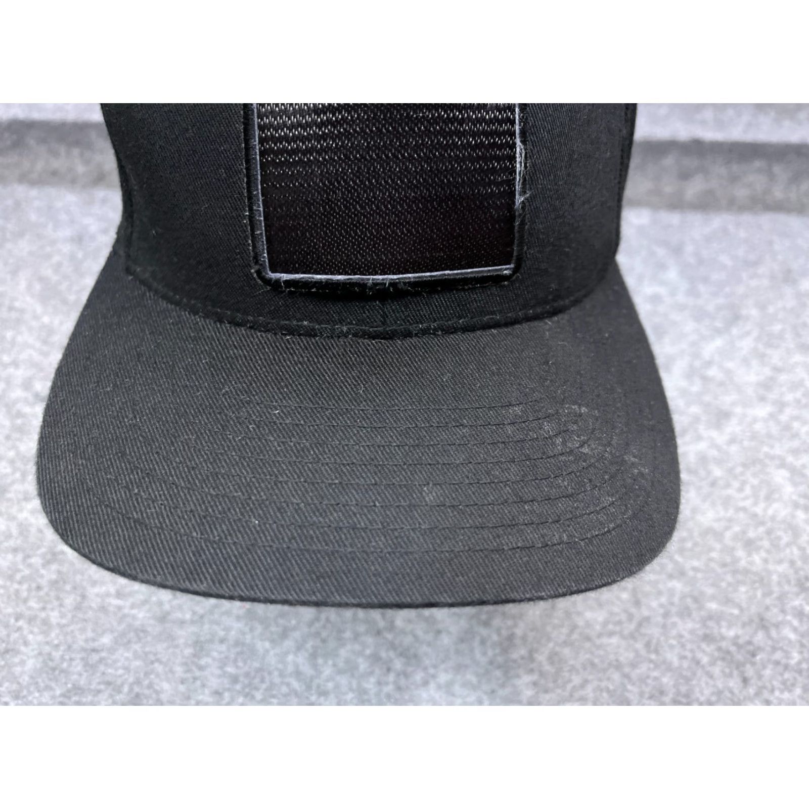 Vintage Chevy Patch Hat Fitted Adult Extra Large Black Polyester Blend Flexfit Size ONE SIZE - 3 Thumbnail