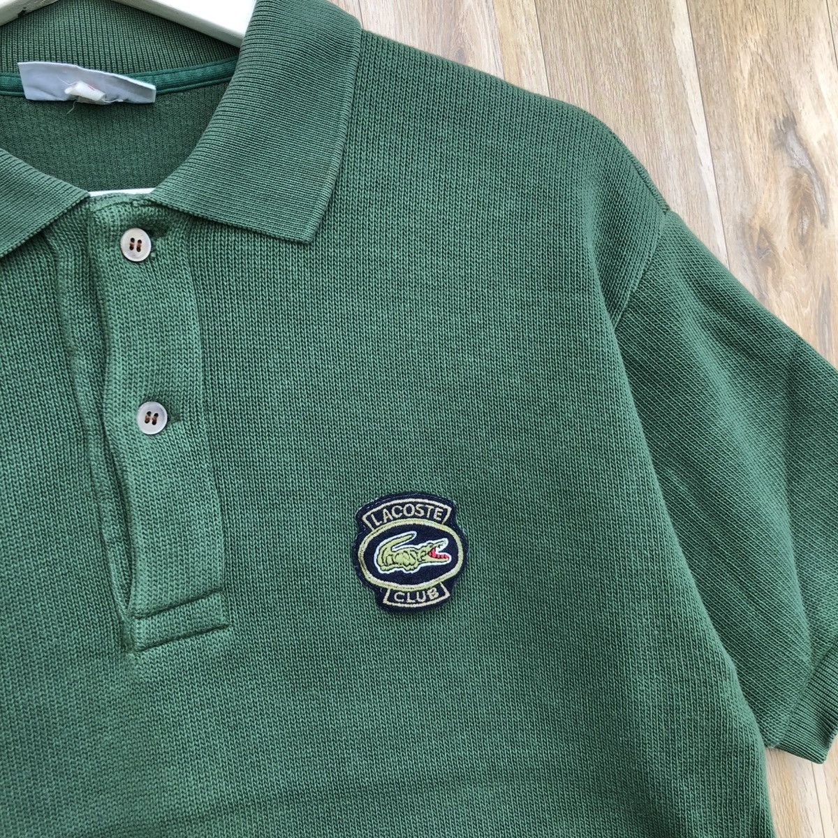 Lacoste Vintage Lacoste Club Short Sleeve Sweatshirt Pullover Size US M / EU 48-50 / 2 - 4 Thumbnail