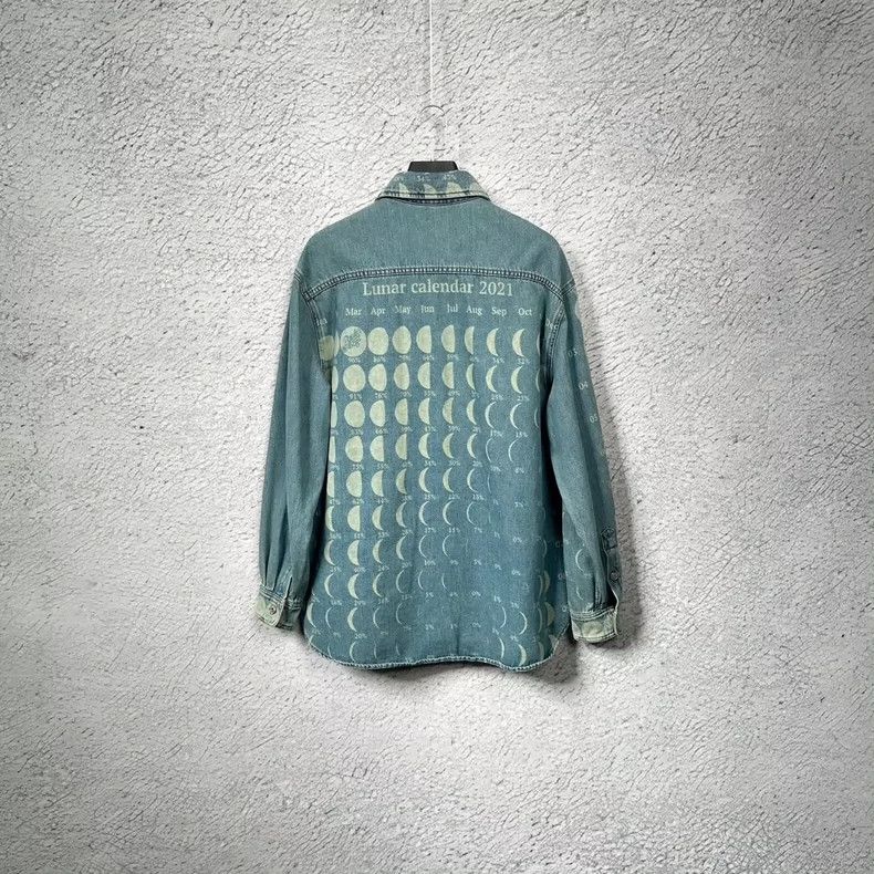Loewe LOEWE Paula's series eclipse denim shirt jacket Size M / US 6-8 / IT 42-44 - 2 Thumbnail
