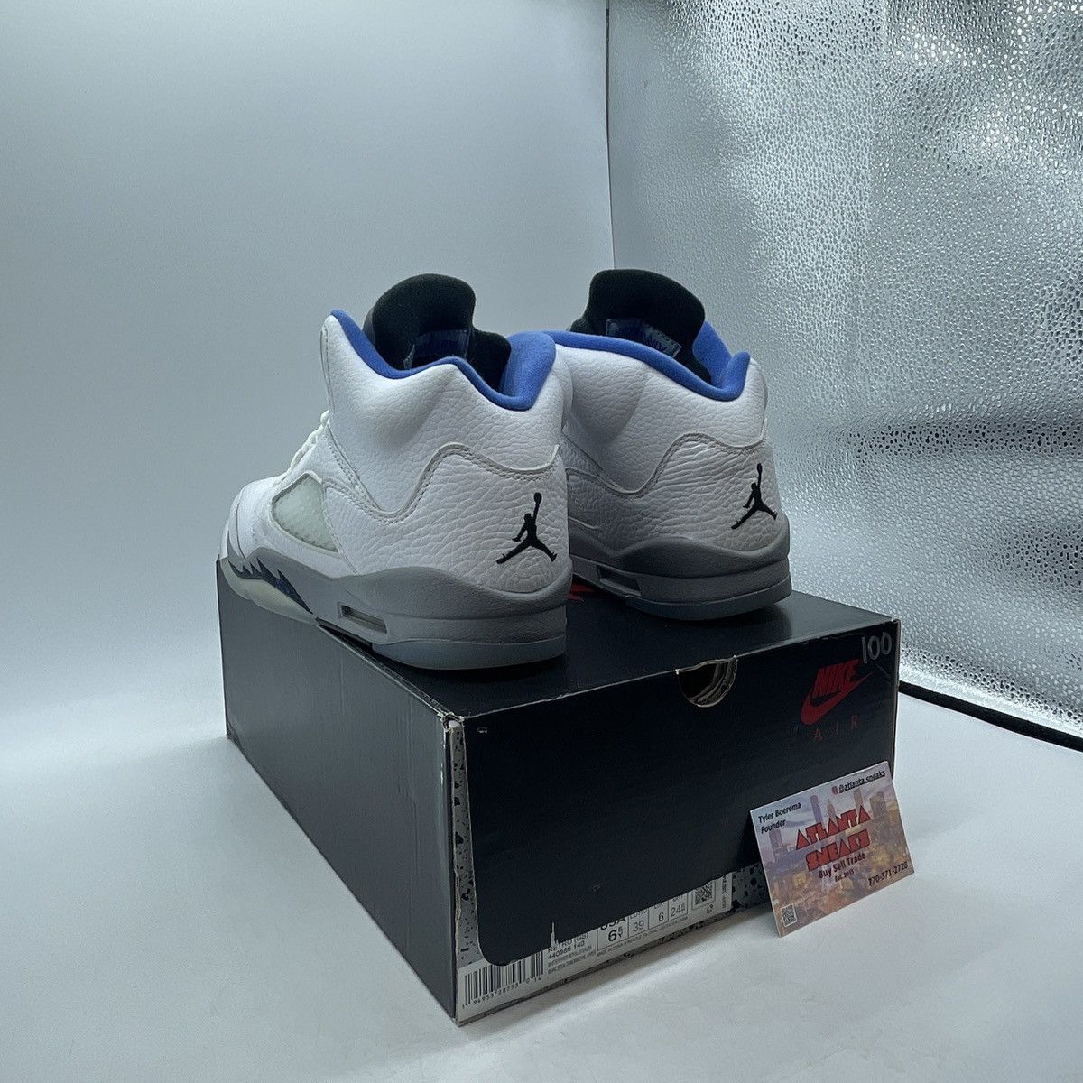 Jordan Brand Air Jordan 5 stealth 2.0 Size US 6.5 / EU 39-40 - 4 Thumbnail
