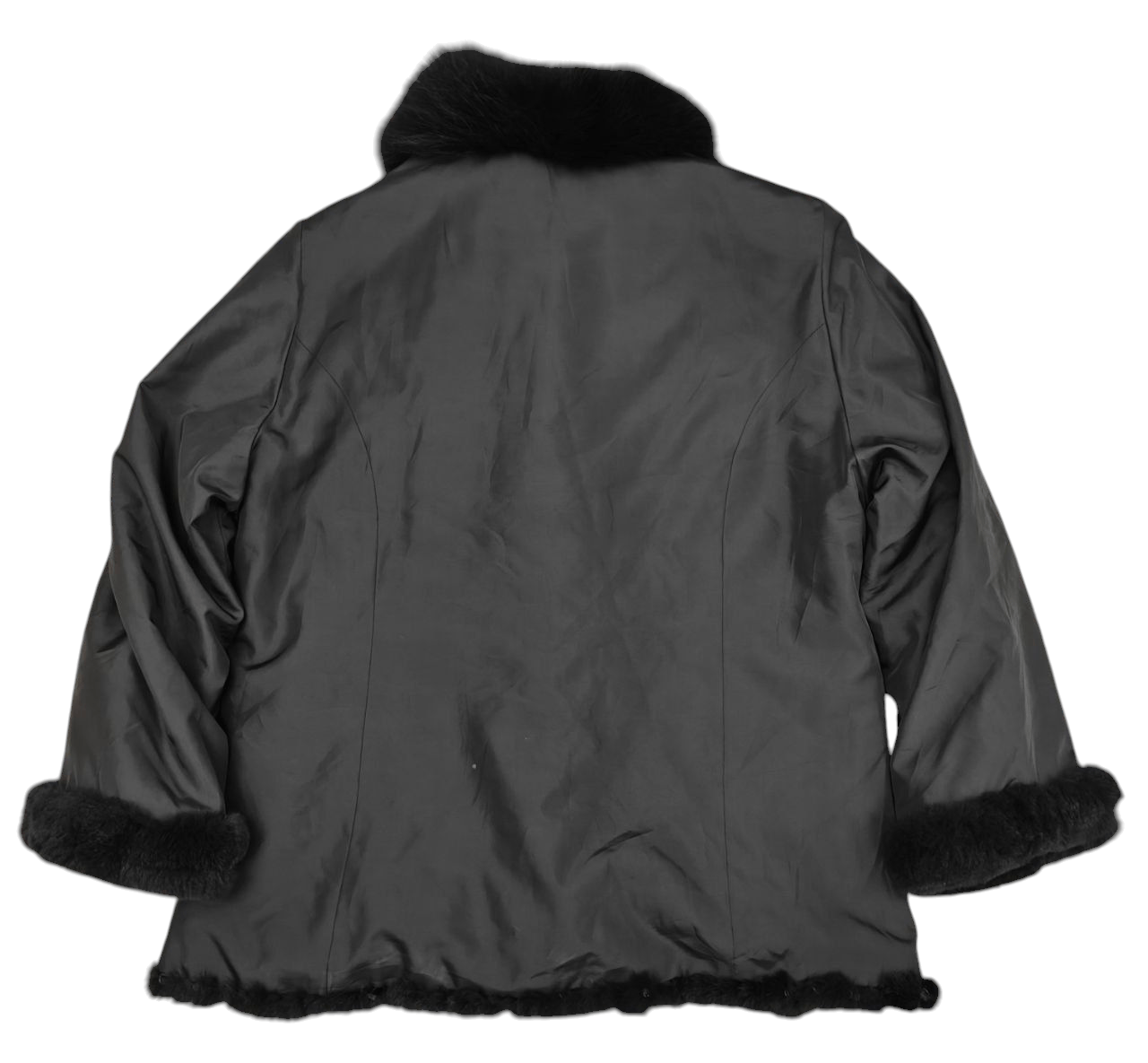 Japanese Brand Japanese Reversible Rabbit Fur Jacket Size M / US 6-8 / IT 42-44 - 5 Thumbnail