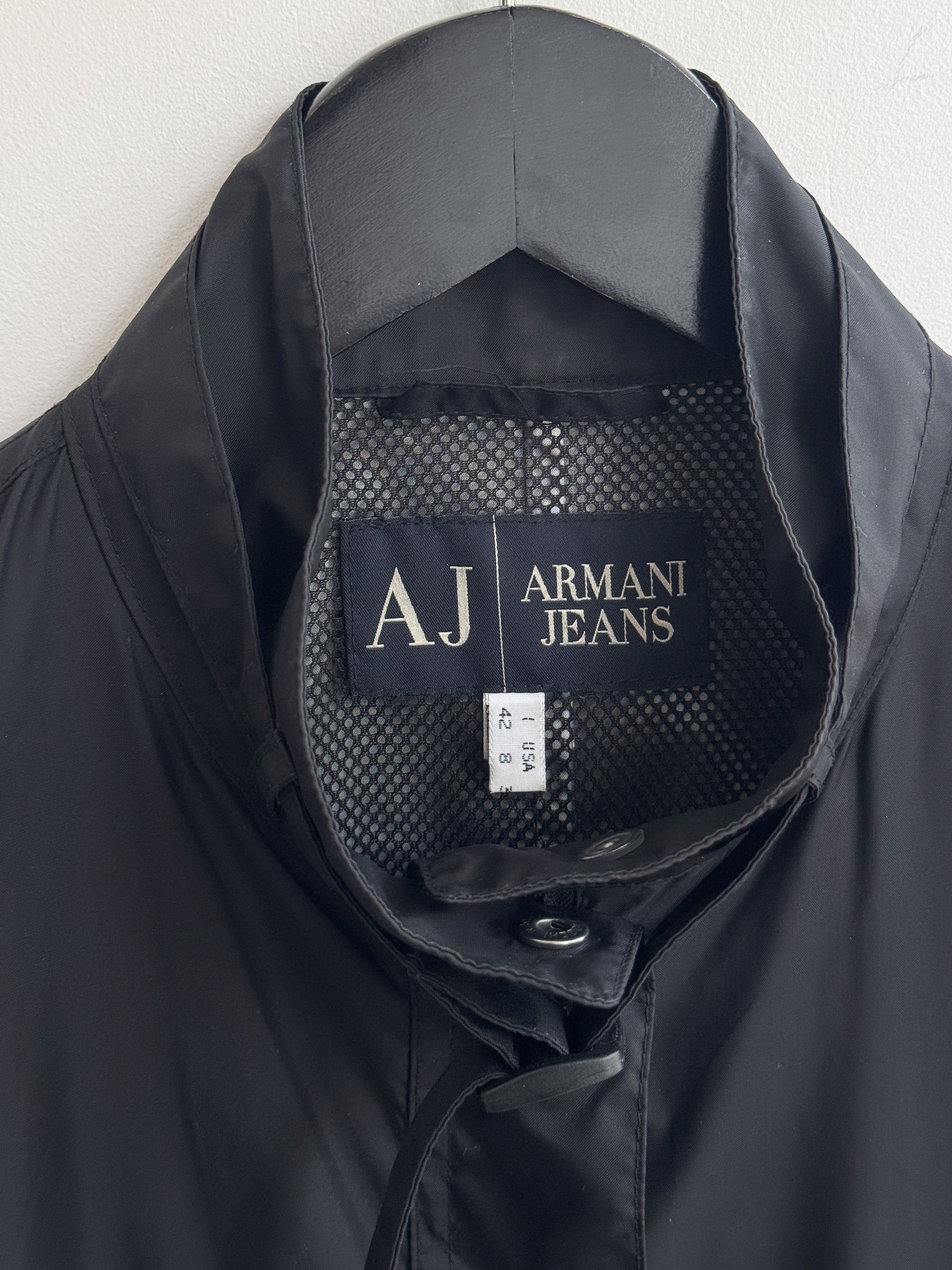 Armani Armani Jeans Nylon Trench Jacket Size M / US 6-8 / IT 42-44 - 7 Thumbnail