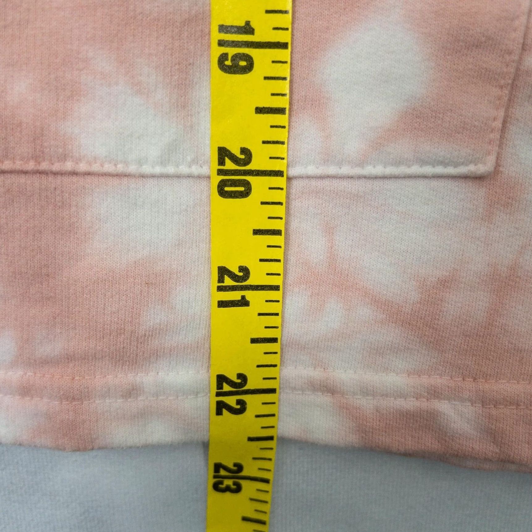 Hurley Hurley Hoodie Pullover Sweatshirt Pink Tie Dye Cropped Front Pocket Womens Small S Size S / US 4 / IT 40 - 7 Thumbnail
