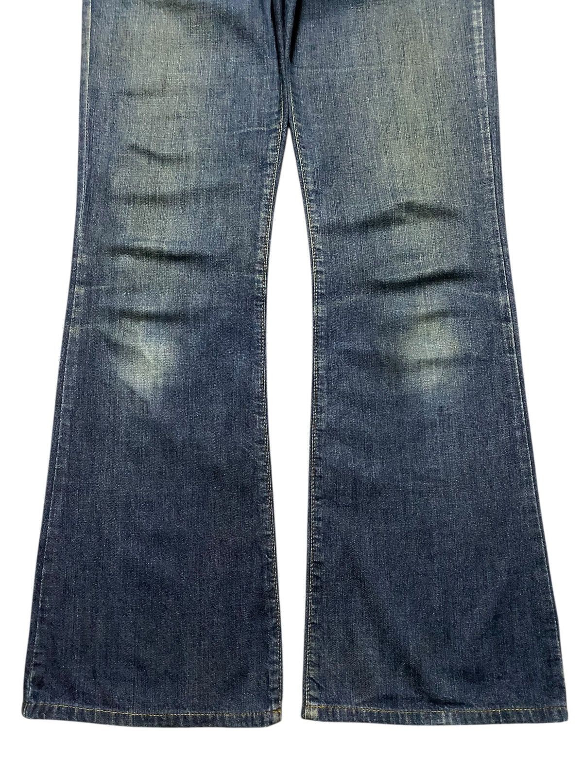 Denim & Co. Vintage Gap Jeans Mud Wash Distressed Flare Jeans Size US 29 - 5 Thumbnail