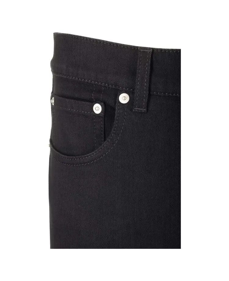 Alexander McQueen o1w1db10925 Mcqueen Graffiti Denim Jeans in Black Size US 40 / EU 56 - 3 Thumbnail