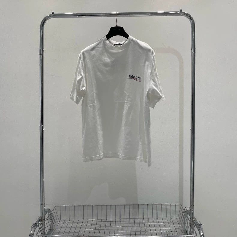 Balenciaga Balenciaga White Cola Printed Short Sleeve Size US XS / EU 42 / 0 - 1 Thumbnail