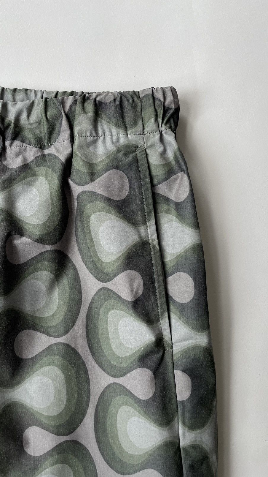 Dries Van Noten S/S 24 70s Print ‘Piperi’ Nylon Shorts Size US 32 / EU 48 - 12 Thumbnail