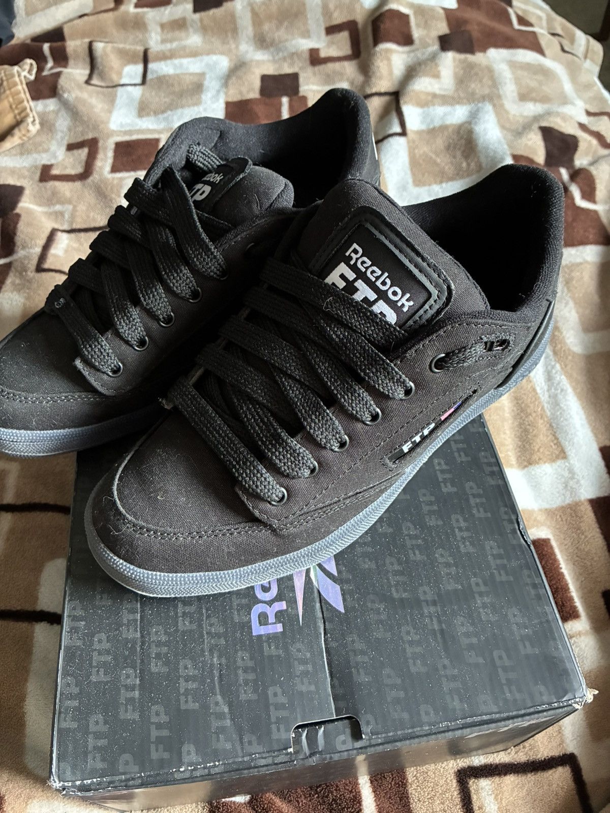 Fuck The Population Fuck the Population x Reebok Club C Bulc Size US 8.5 / EU 41-42 - 1 Thumbnail