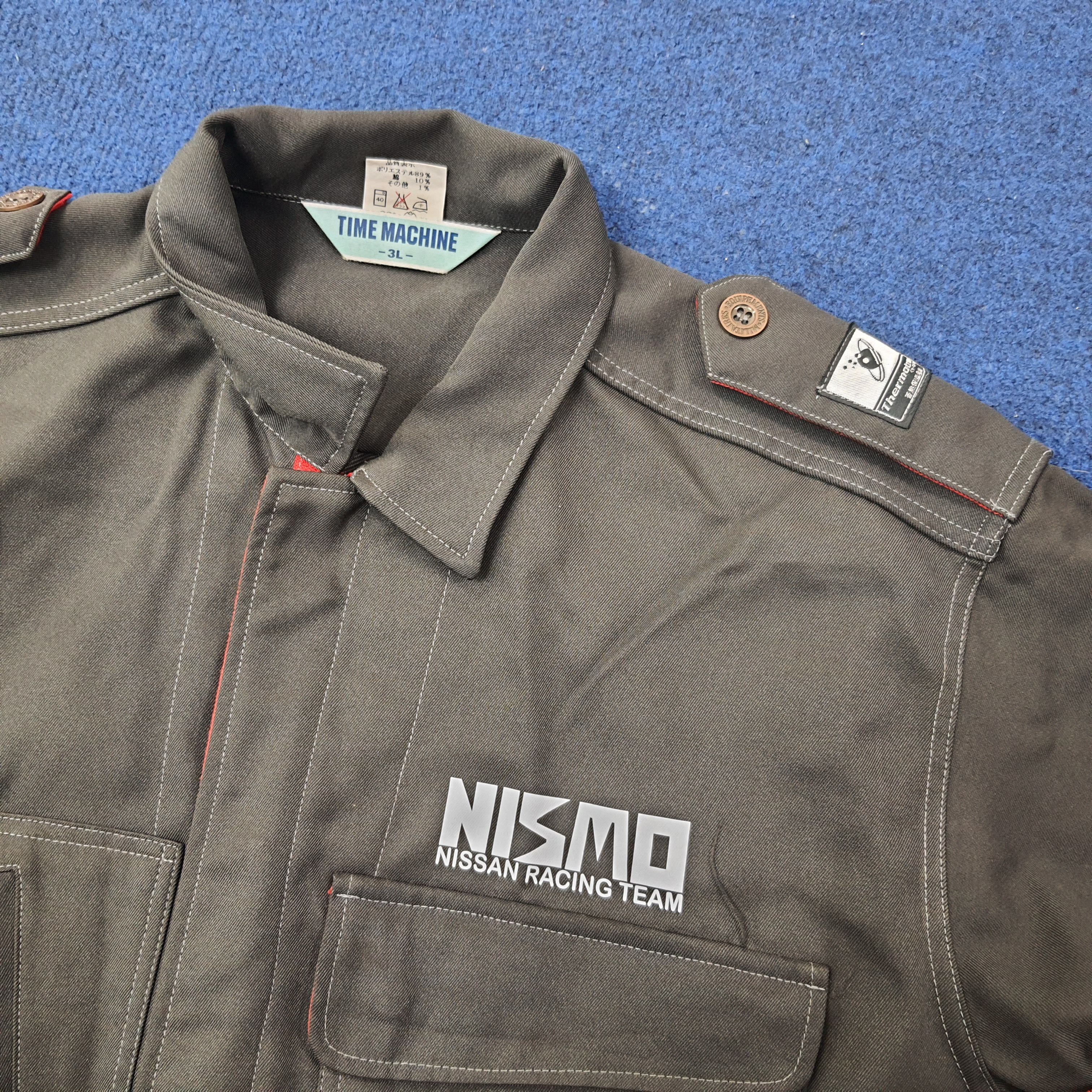 Japanese Brand Vintage NISMO Nissan Racing Motorsports Coverall C254N17 Size US L / EU 52-54 / 3 - 6 Thumbnail