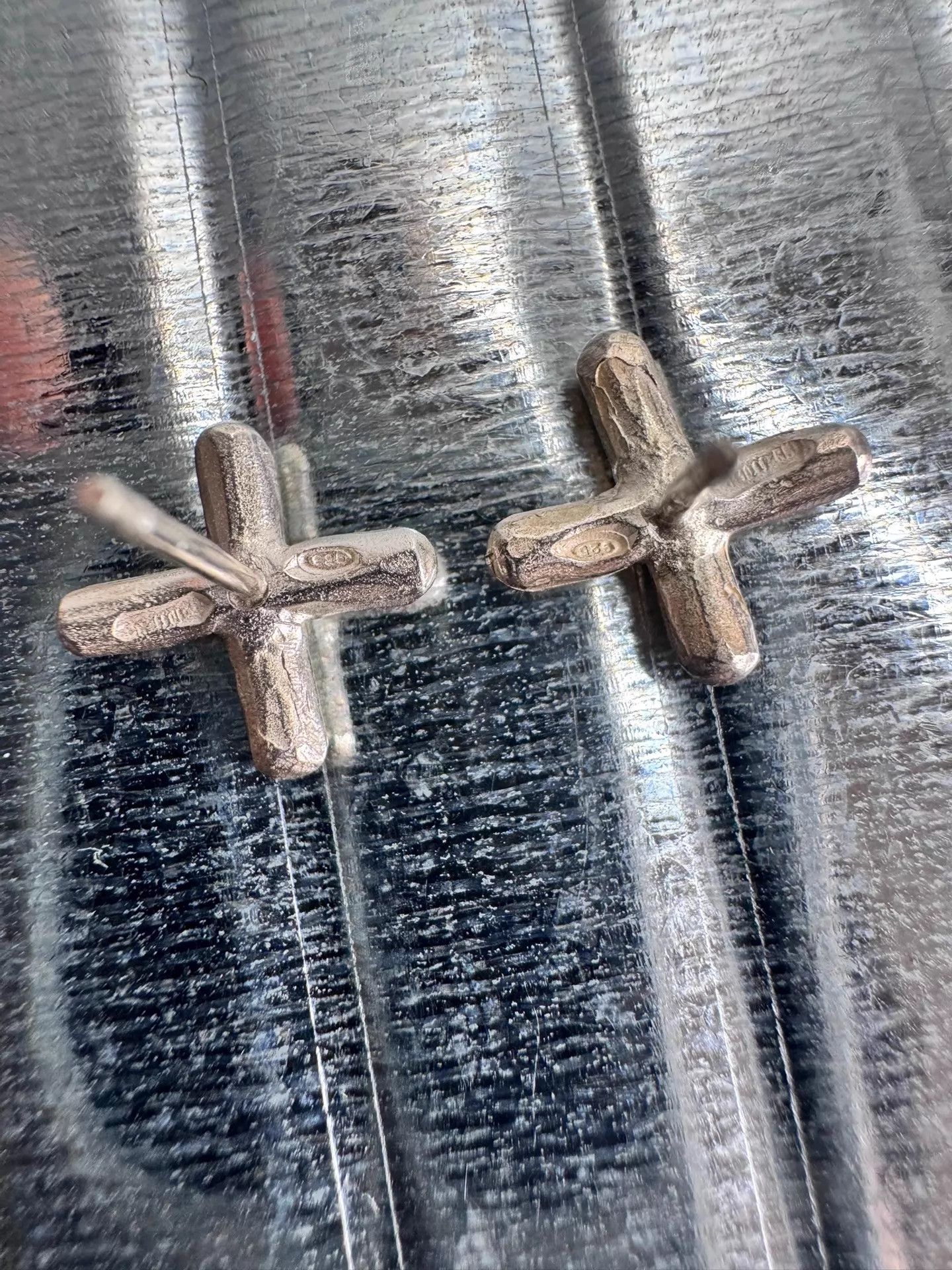 Ma+ maurizio amadei m.a+ Cross Stud Earring A-OC/H New Size ONE SIZE - 3 Thumbnail