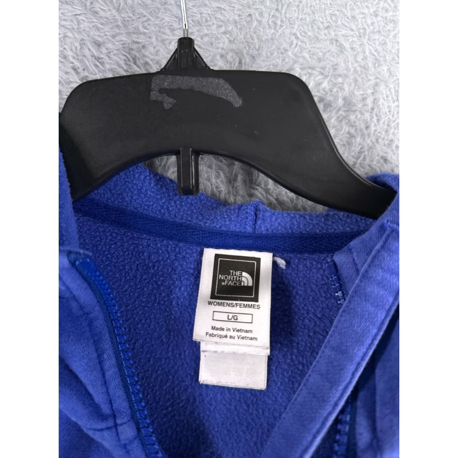 The North Face The North Face Jacket Women Large Blue Full Zip Hoodie Jersey Fabric READ Size L / US 10 / IT 46 - 7 Thumbnail
