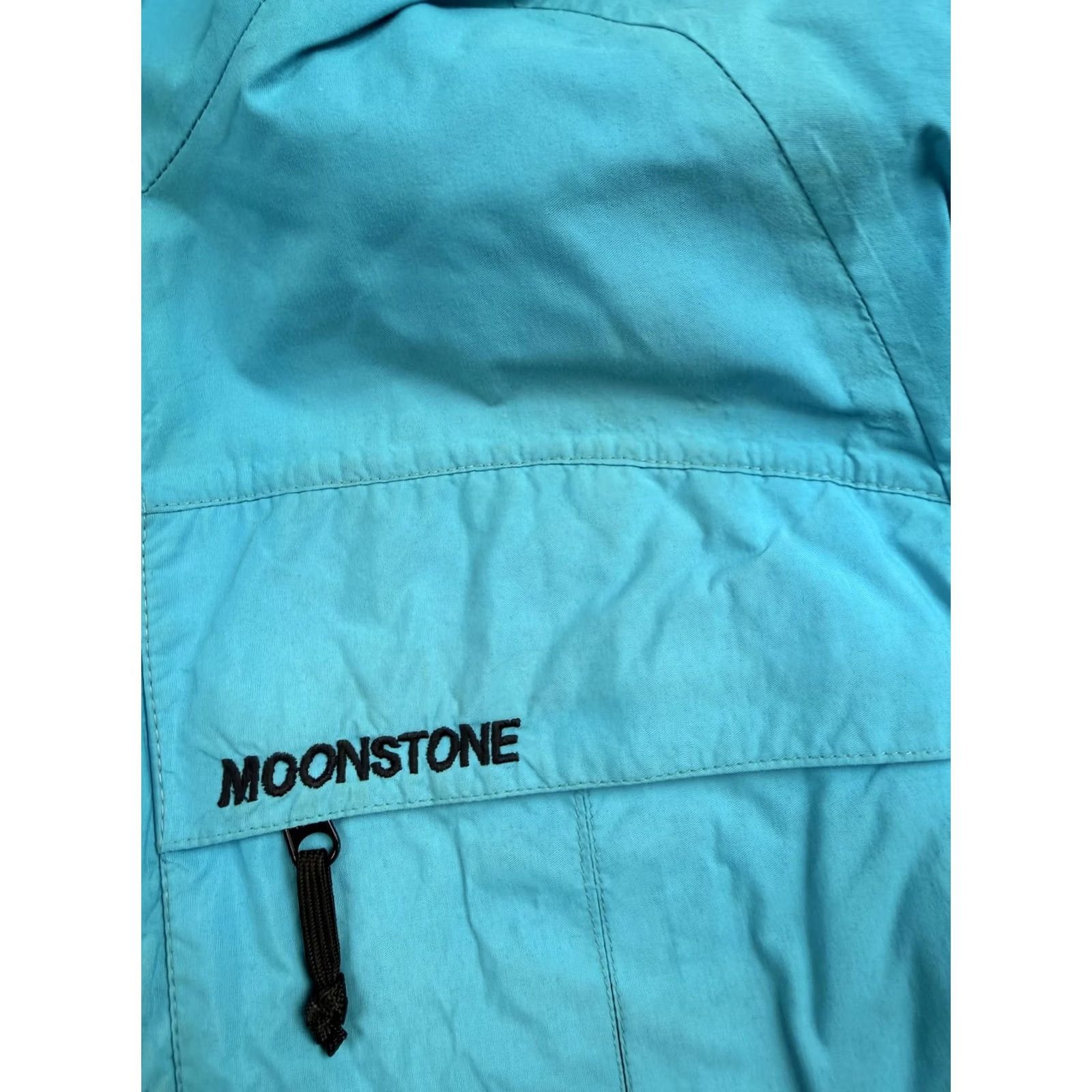 Vintage VINTAGE Moonstone Jacket Mens M Blue Hooded Full Zip Ski Insulated 90s Size US M / EU 48-50 / 2 - 7 Thumbnail