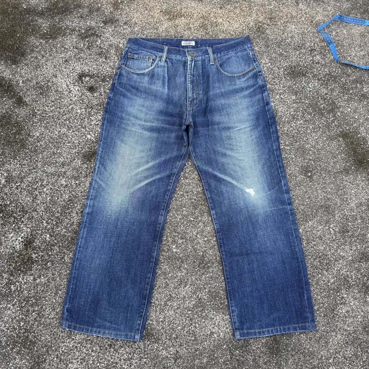Vintage VINTAGE HANES DENIM FADED JEAN PANTS Size US 34 / EU 50 - 1 Thumbnail