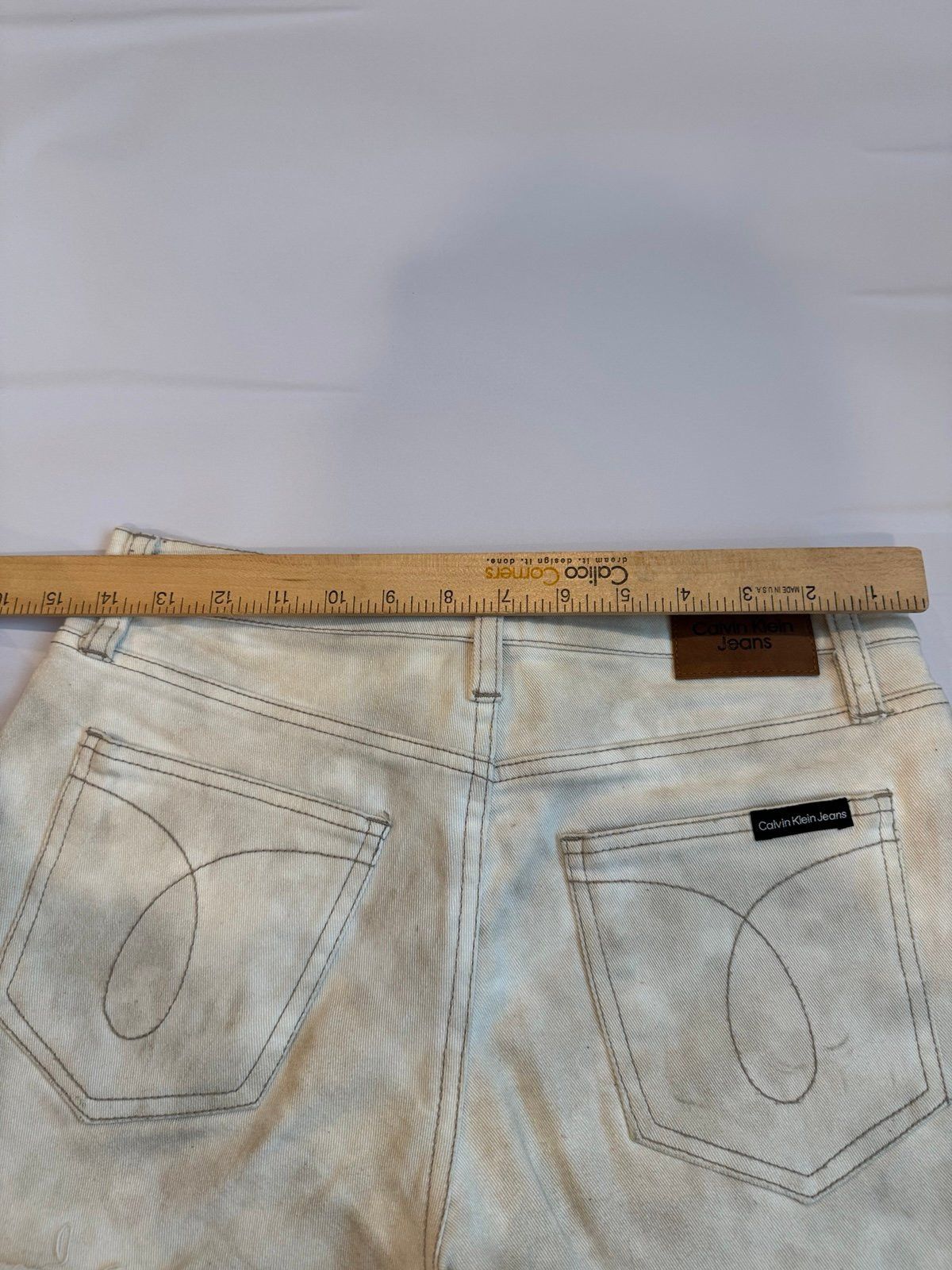 Calvin Klein Calvin Klein Denim Shorts Small Size 26" / US 2 / IT 38 - 5 Thumbnail