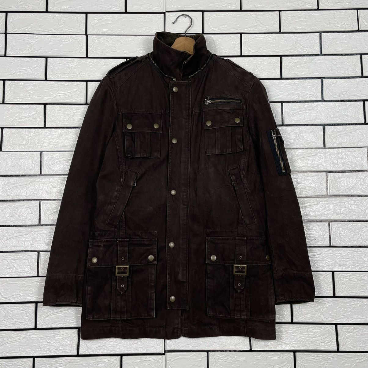 Michel Klein Michel Klein Homme Utility Multipocket Jacket Size US S / EU 44-46 / 1 - 1 Thumbnail