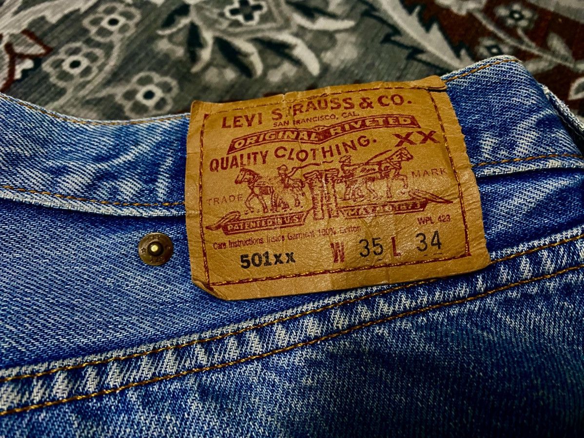 Levi's Sifuri x Vintage Levi's 501xx Size US 35 - 5 Thumbnail