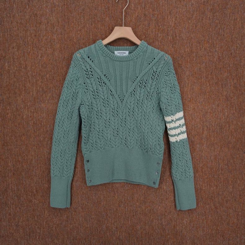 Thom Browne Thom Browne Round collar sweater Size US XS / EU 42 / 0 - 1 Thumbnail
