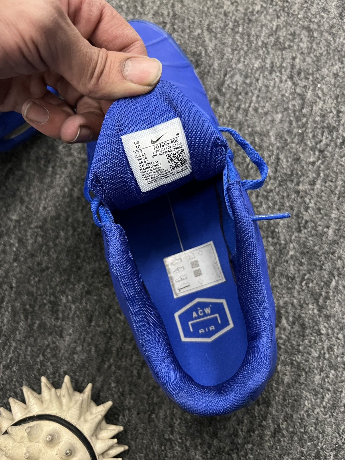 A-COLD-WALL* × Nike A-Cold-Wall x Nike Air Max Plus 'House Blue' FD7855-400 Size US 10 / EU 43 - 6 Thumbnail
