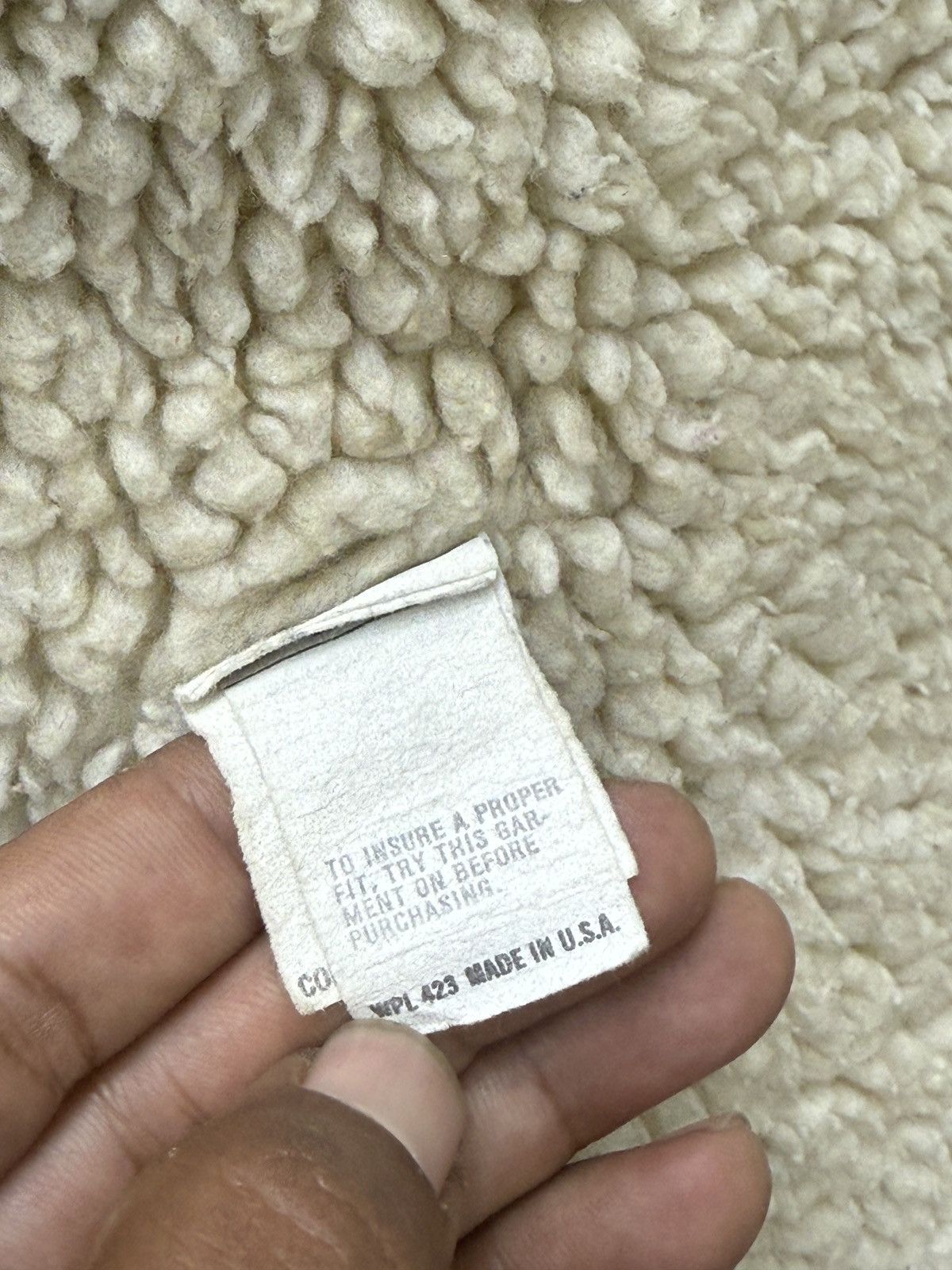 Levi's 🔥🔥🔥ARCHIVE VINTAGE 70’s LEVIS DENIM SHERPA JACKET Size US L / EU 52-54 / 3 - 9 Thumbnail
