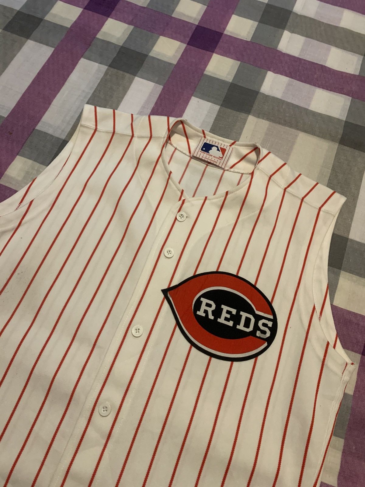 Other Vintage Cincinnati Reds MLB Jersey by ASICS Rawlings Size US L / EU 52-54 / 3 - 2 Thumbnail
