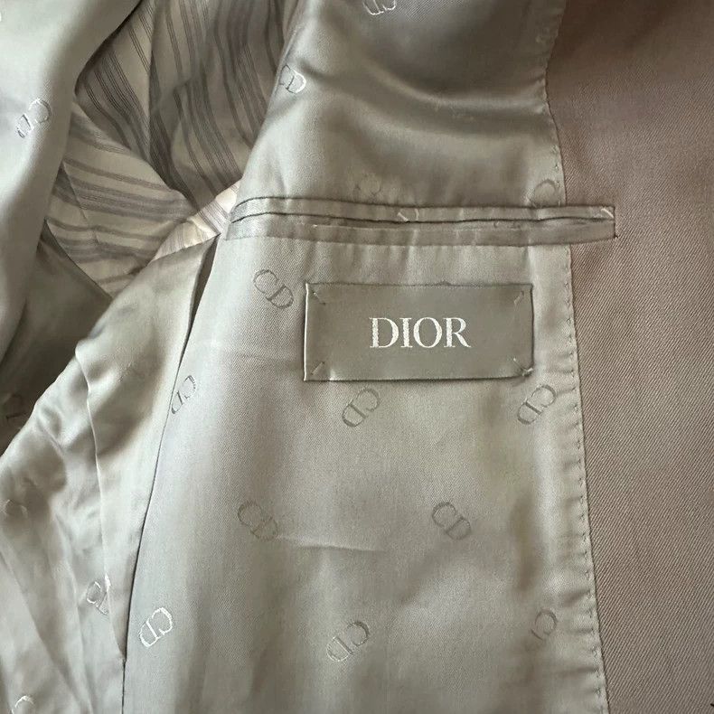 Dior Dior Oblique button kaki suit 2501-Nextarrow Size 50R - 4 Thumbnail