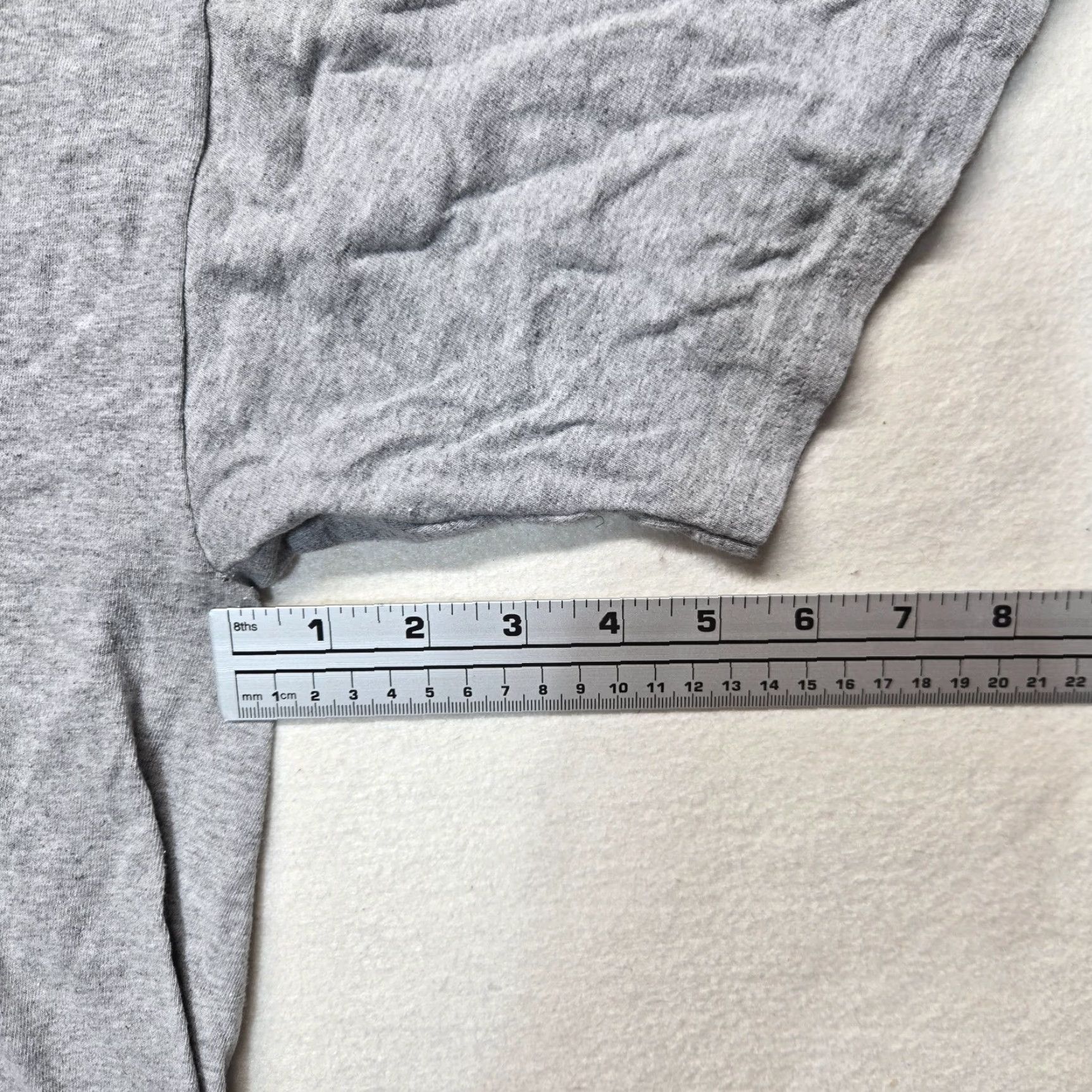 Vintage VINTAGE Liberty University Flames Shirt Adult 2XL Gray Crew Neck T-Shirt Mens University 90s Size US XXL / EU 58 / 5 - 5 Thumbnail