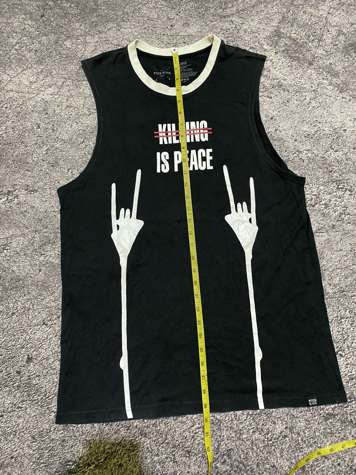 Hysteric Glamour Y2k Pitch Black ifsixwasnine punk tanktop Size US L / EU 52-54 / 3 - 6 Thumbnail