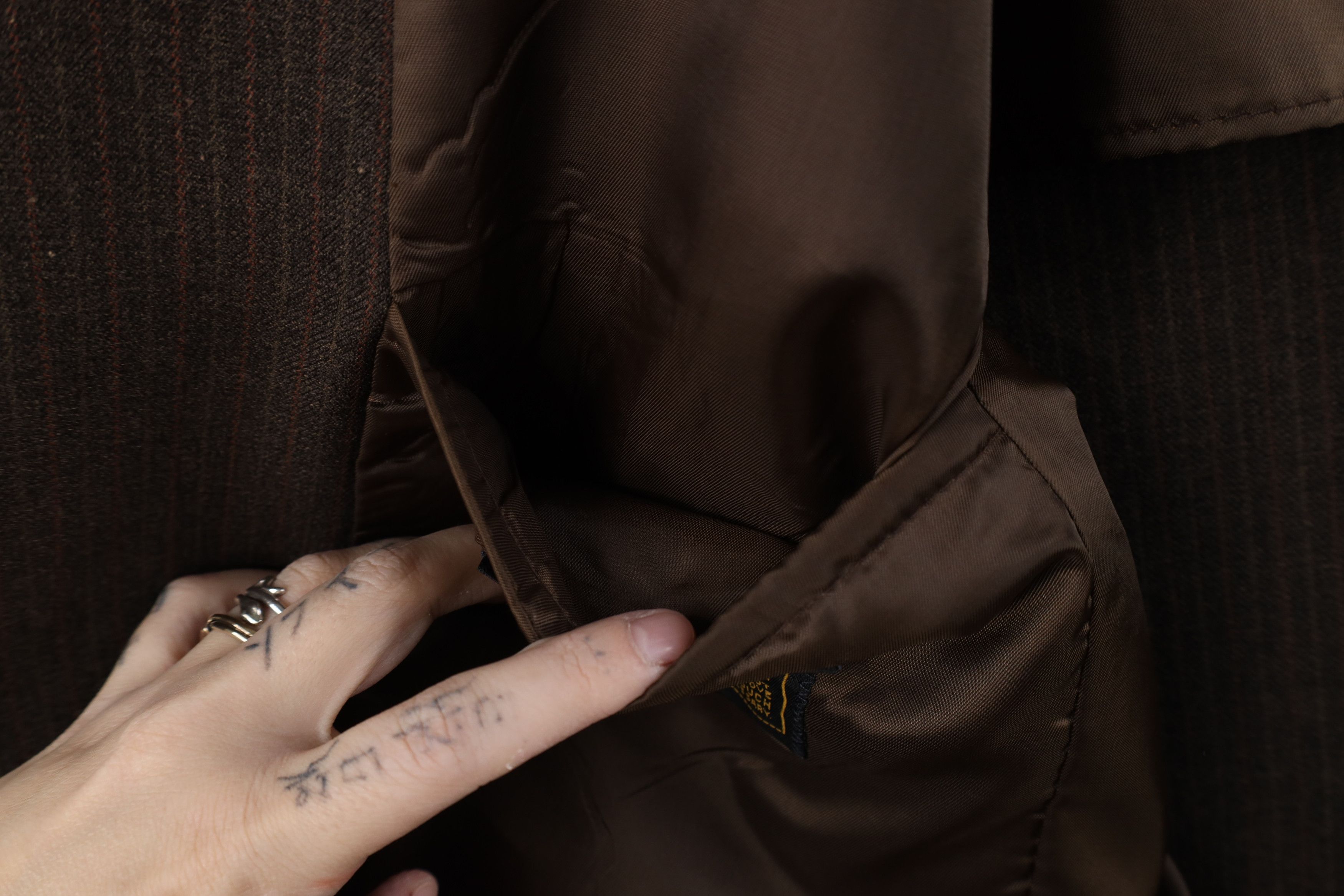 Vintage Vintage 70s Streetwear Suit Coat Blazer Jacket Brown USA Size US XXL / EU 58 / 5 - 11 Thumbnail