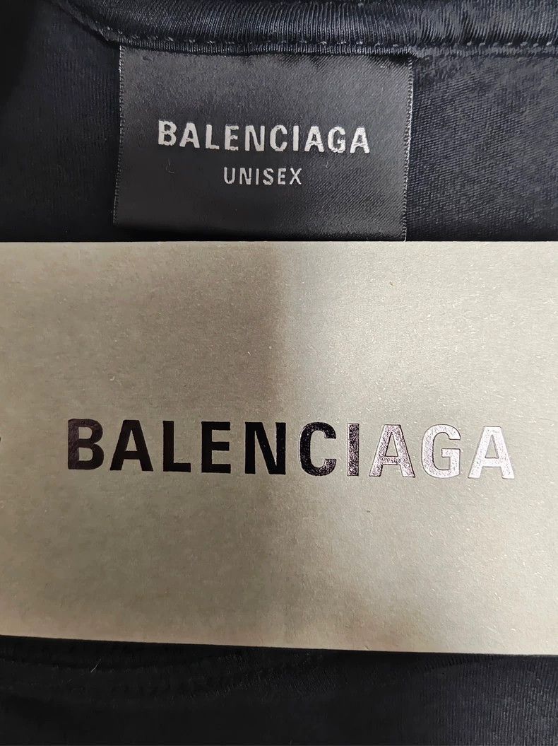 Balenciaga Balenciaga Balenciaga Long Sleeve Fire Graphic T-Shirt-250 Size US M / EU 48-50 / 2 - 5 Thumbnail