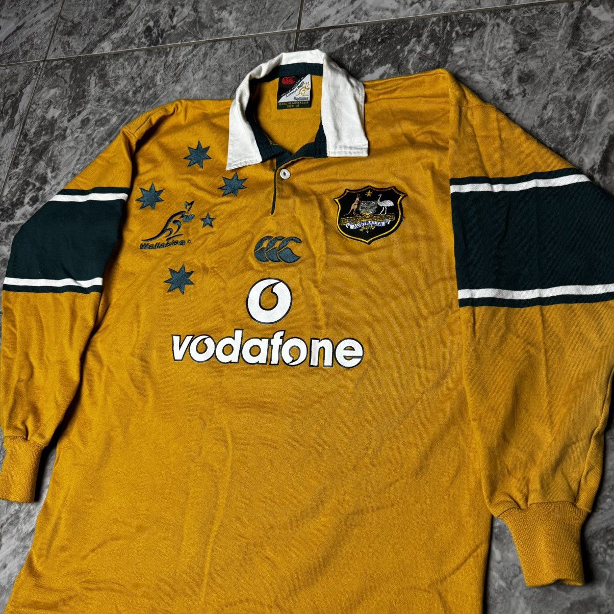 Canterbury of New Zealand Canterbury Wallabies Australian Rugby Jersey Vodafone Size US M / EU 48-50 / 2 - 3 Thumbnail