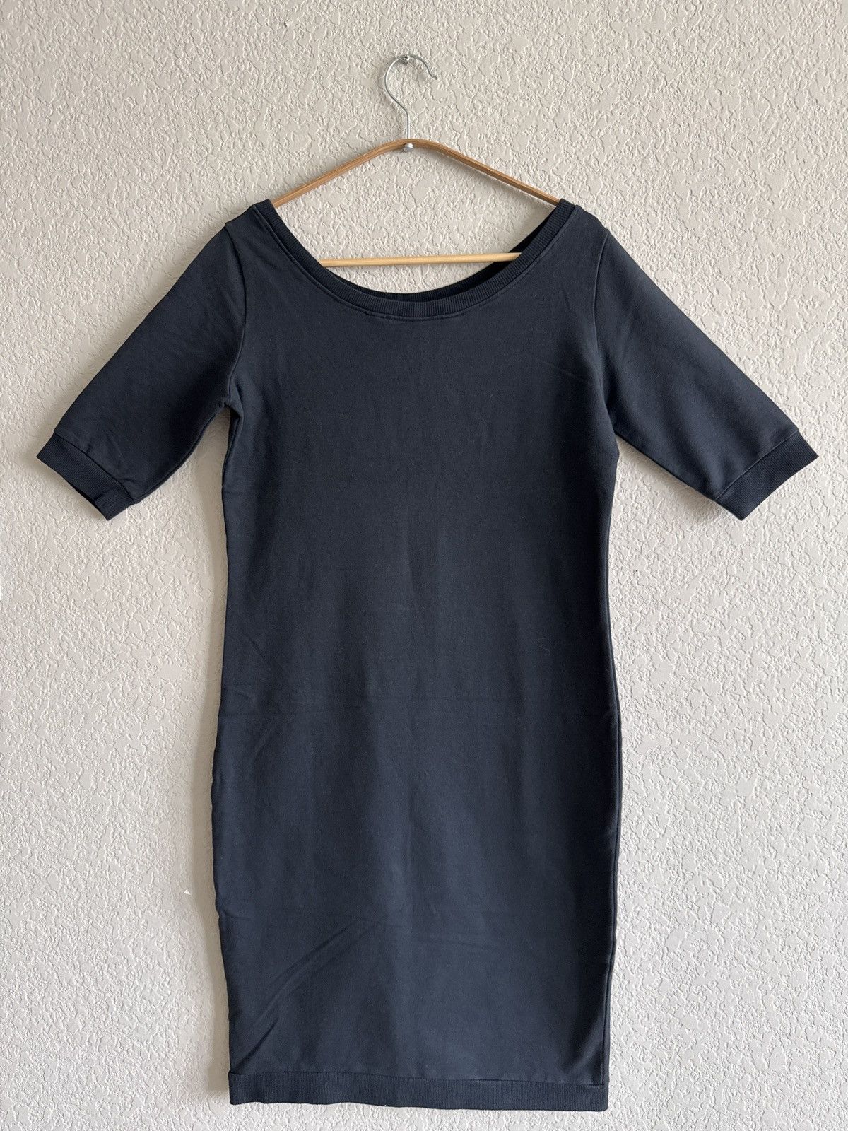 HUMANOID “Candy” Black Sweatshirt Dress Size S / US 4 / IT 40 - 4 Thumbnail