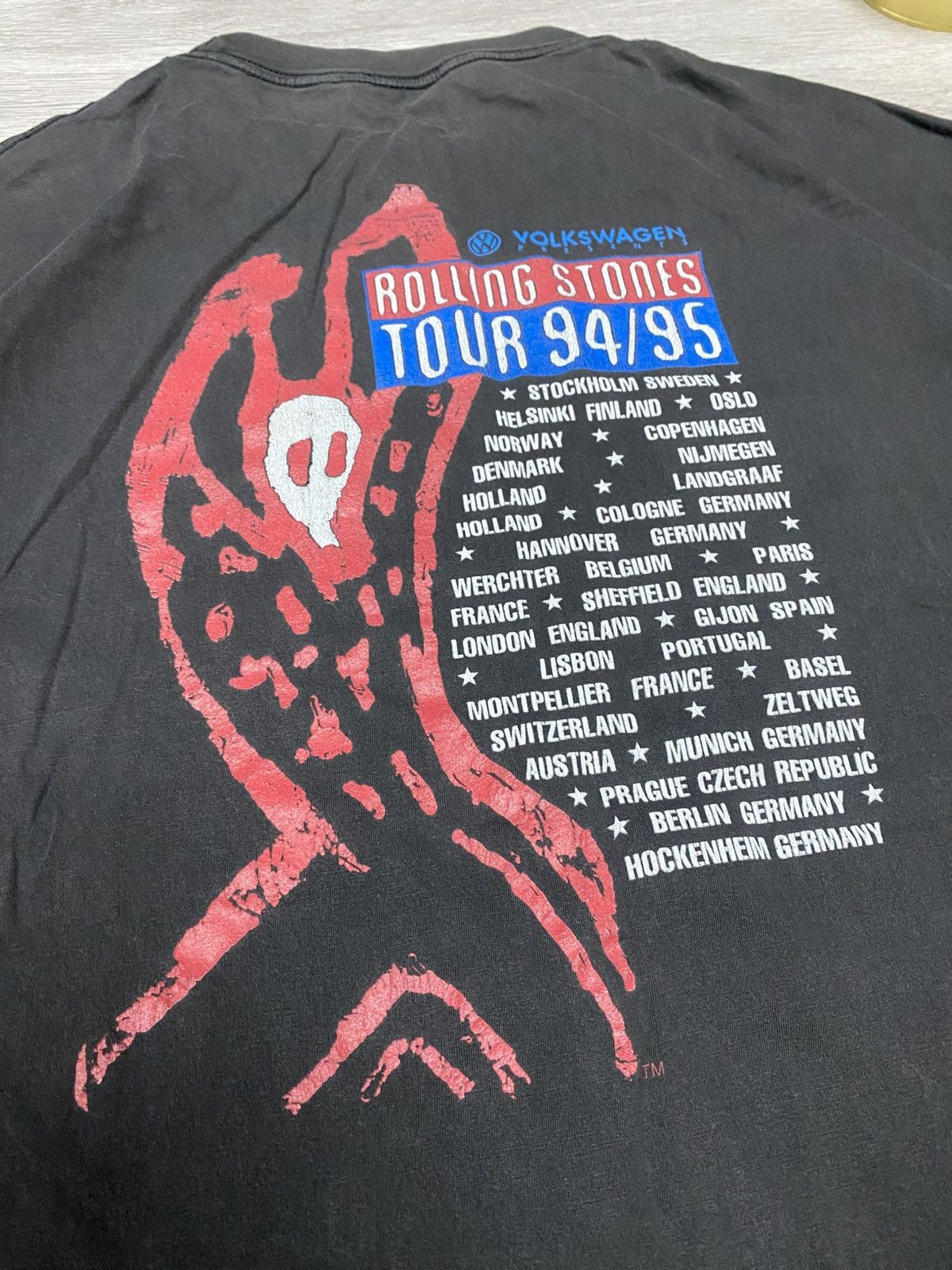 The Rolling Stones Rolling Stones 94 vintage Voodo Tour volkswagen faded Shirt Size US XL / EU 56 / 4 - 11 Thumbnail