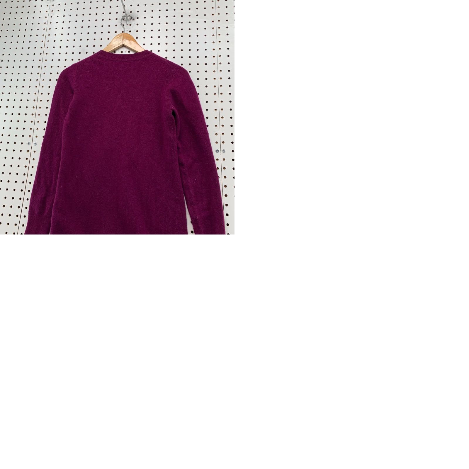 Banana Republic Banana Republic Merino Wool Sweater Dress Womens L White Crew Neck Knit A-Line, Solid, Long Sleeve, Pullover, Winter, Fall, Italian Yarn Size L / US 10 / IT 46 - 9 Thumbnail