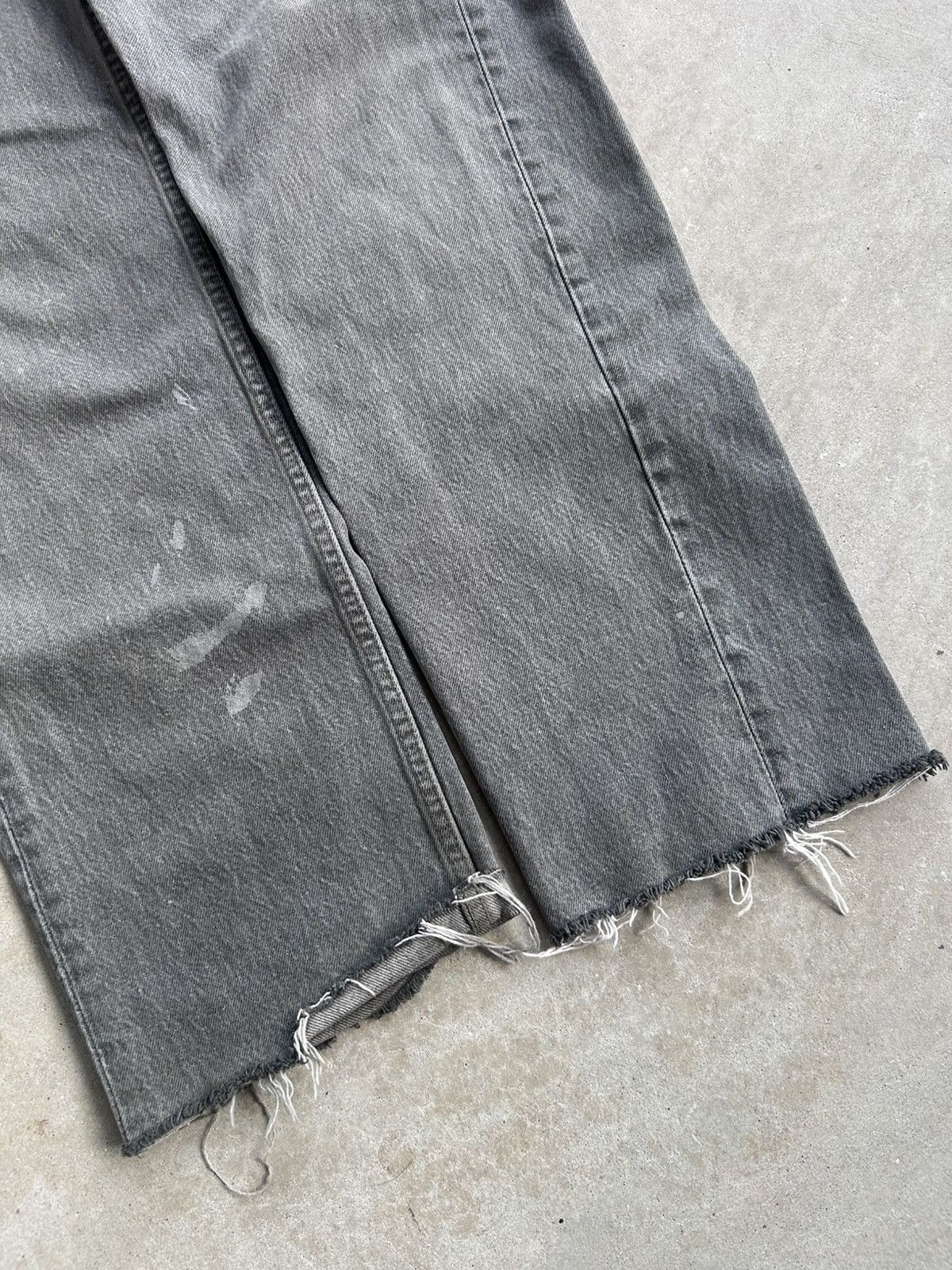 Levi's Vintage 80s Levi's 501 Jeans Made in USA 31x30 Distressed Size US 31 - 4 Thumbnail