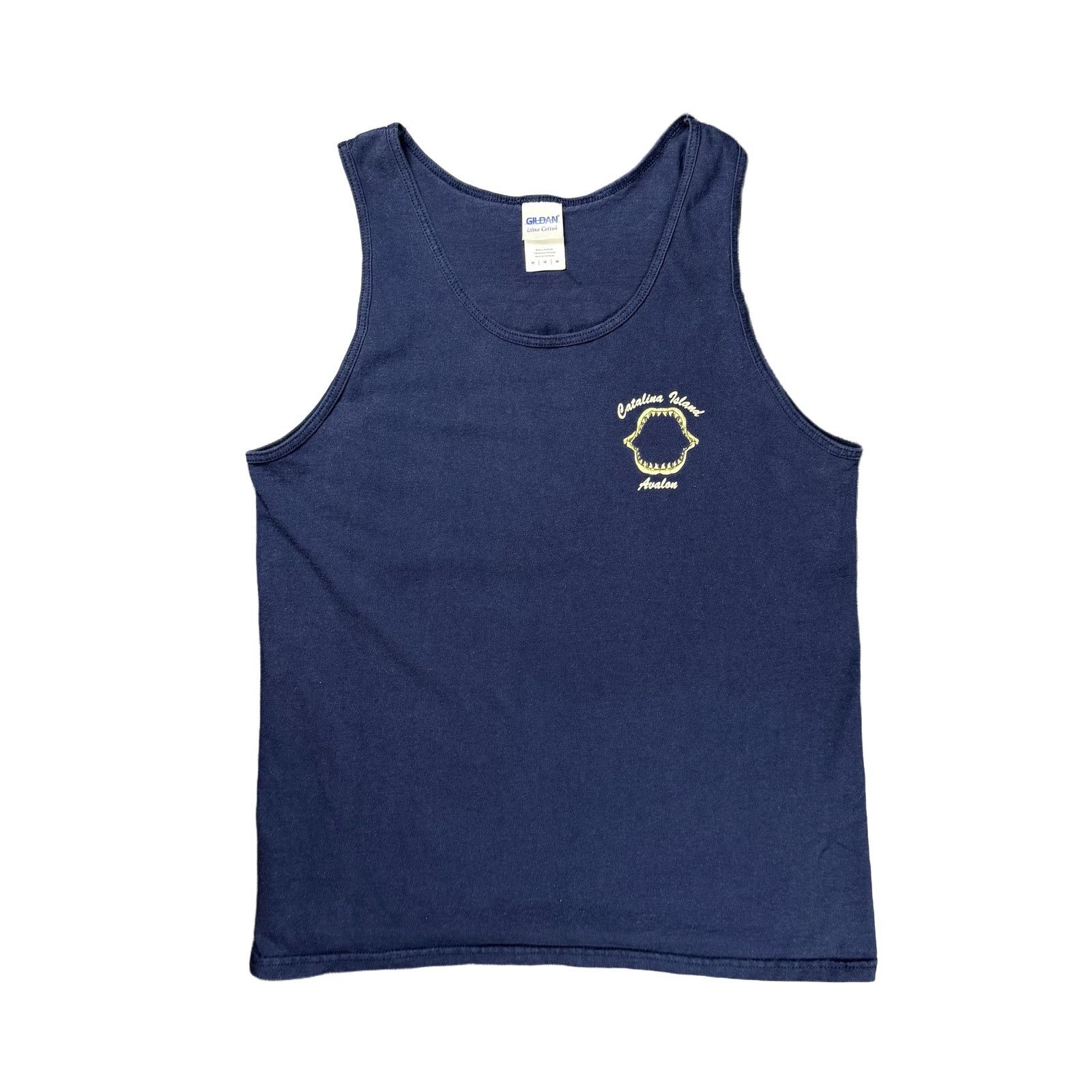 Gildan Vintage Gildan Catalina Island Bite Me Tank Top M Size US M / EU 48-50 / 2 - 3 Thumbnail