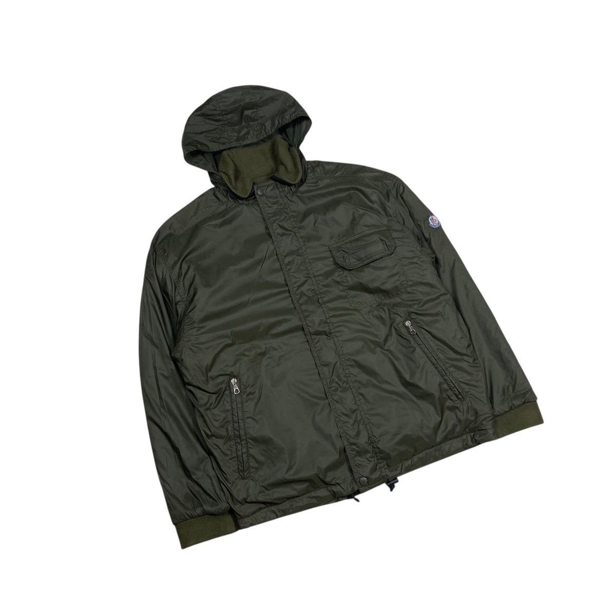 Moncler Rare Vintage Moncler Husky Reversible Fleece Hoodie Jacket Size US S / EU 44-46 / 1 - 2 Thumbnail