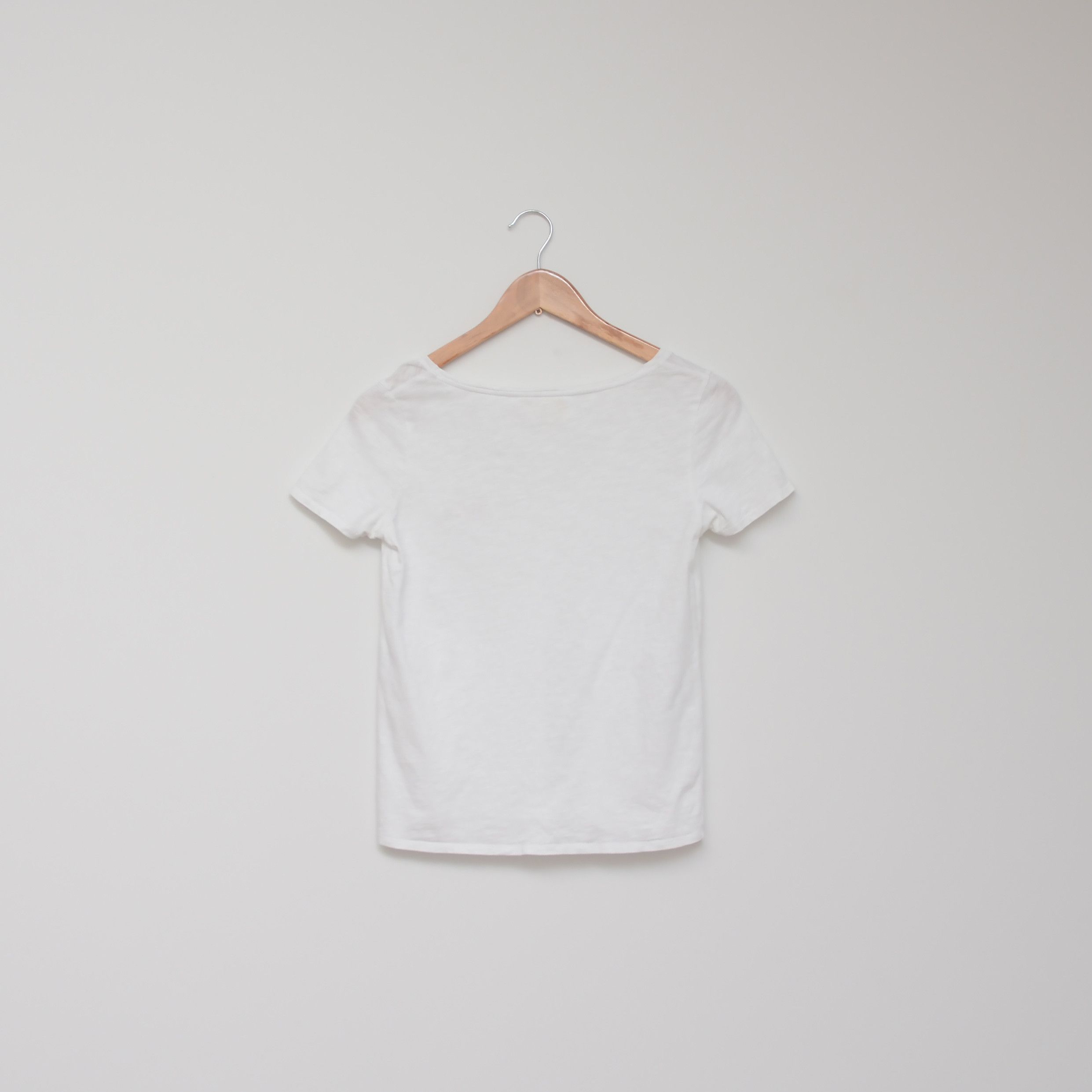 Sezane Sezane T-Shirt Malcolm Cotton Size XS White Bibo Size XS / US 0-2 / IT 36-38 - 4 Thumbnail