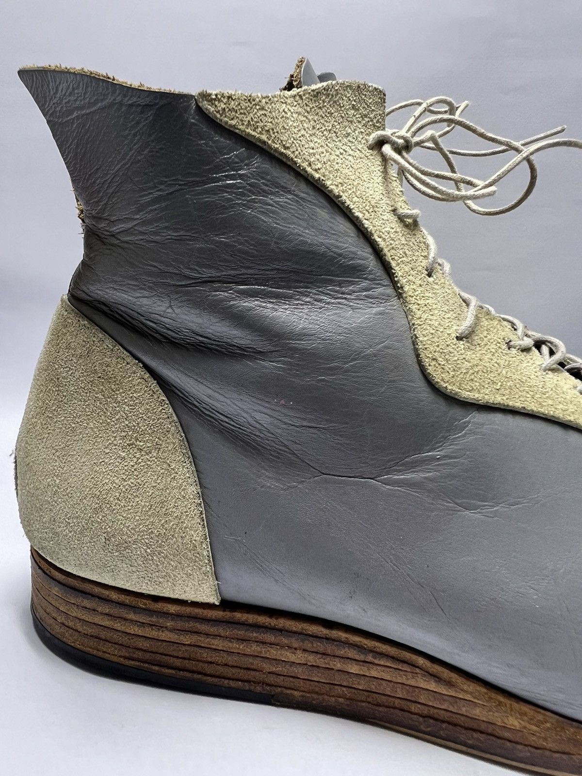 Takahiromiyashita The Soloist. Takahiromiyashita The SoloIst - Lace-Up Leather Boots Size US 8 / EU 41 - 13 Thumbnail