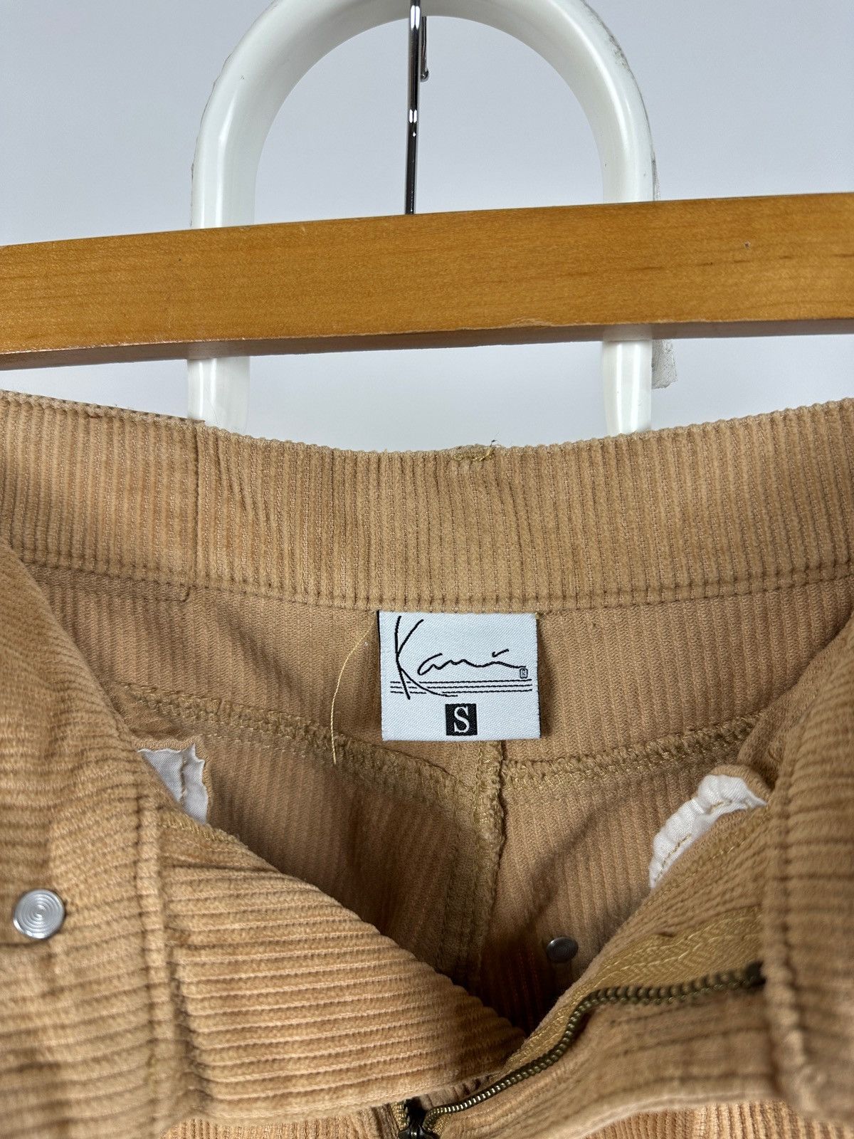 Karl Kani Vintage Karl Kani Corduroy Y2K Rap Baggy Cargo Pants Size US 30 / EU 46 - 16 Thumbnail