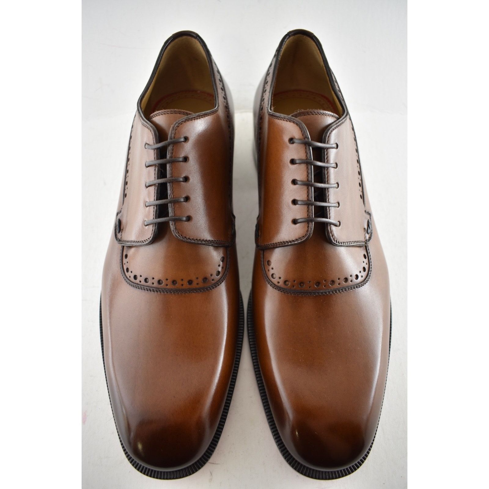 Christian Louboutin Christian Louboutin Sartoby Flat Brown Leather Derby 45 12 Size US 12 / EU 45 - 8 Thumbnail