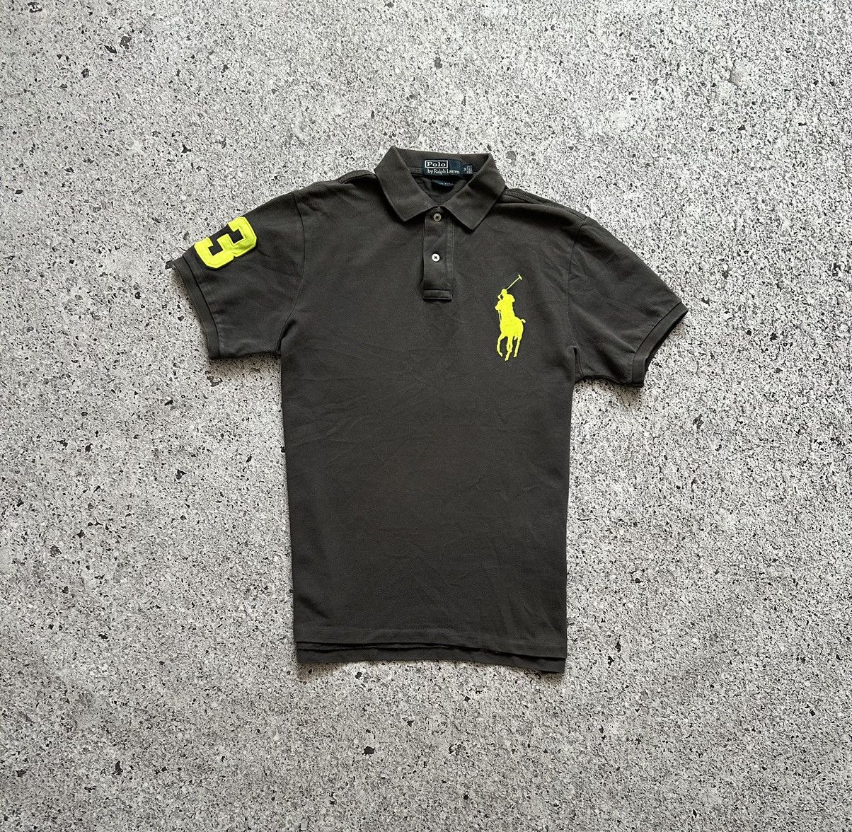 Polo Ralph Lauren × RRL Ralph Lauren × Rugby Ralph Lauren Vintage Polo Ralph Lauren Classic Logo Polo T-Shirt Size US M / EU 48-50 / 2 - 2 Thumbnail