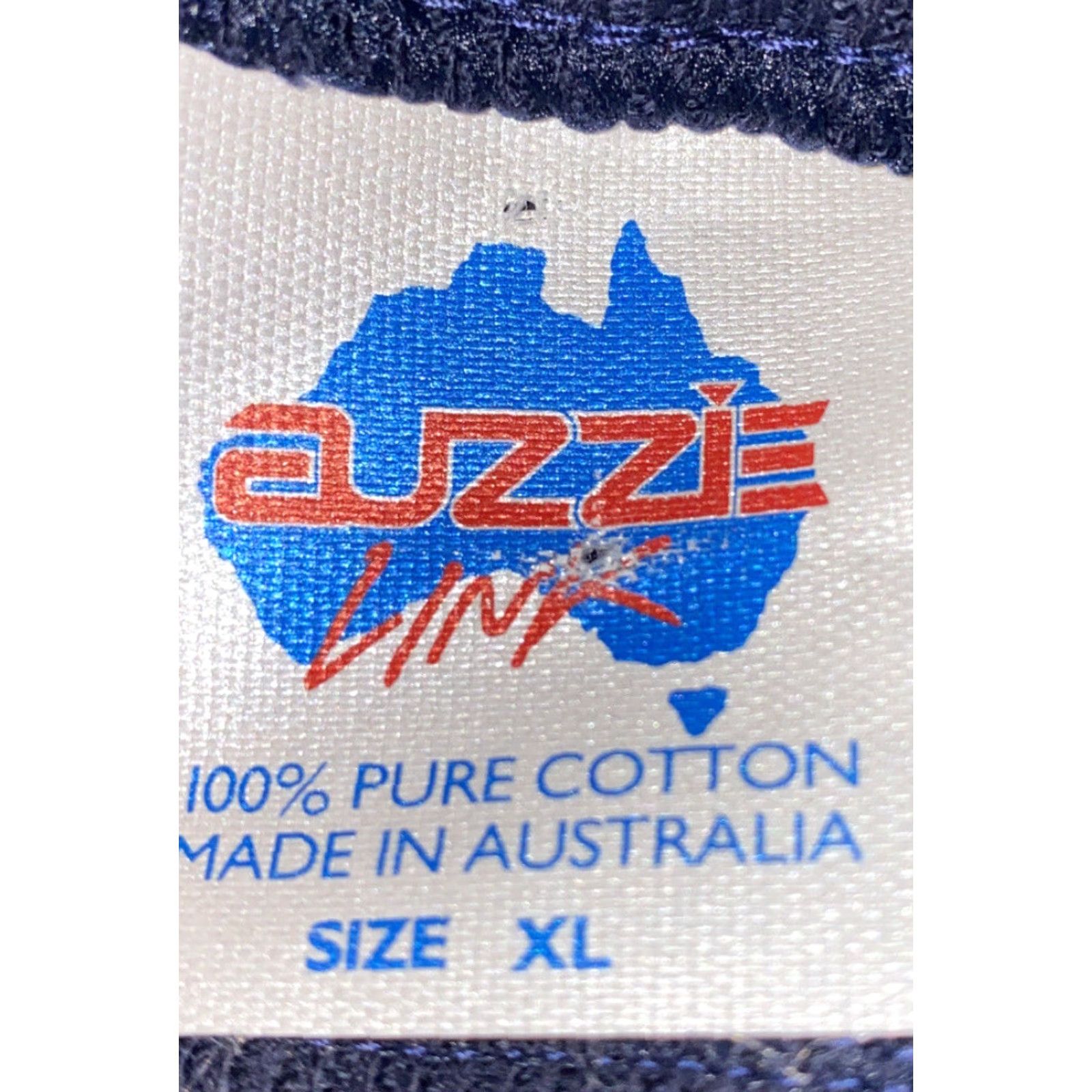 Vintage VINTAGE Aussie Mens T-Shirt XL Blue Graphic Australia 90s Cotton Short Sleeve Size US XL / EU 56 / 4 - 4 Thumbnail