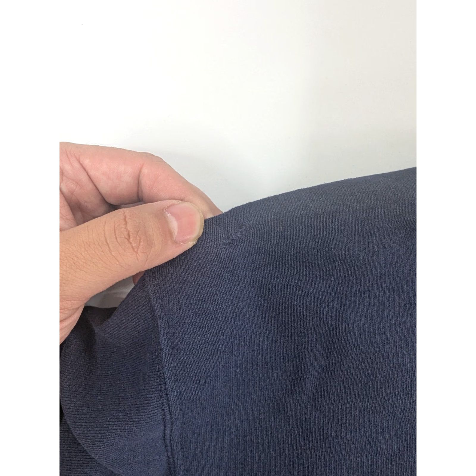 Russell Athletic VINTAGE Russell Athletic Hoodie Men's XL Navy Blue Pullover 90s College Retro Logo Hooded Sweatshirt Men Size US XL / EU 56 / 4 - 3 Thumbnail