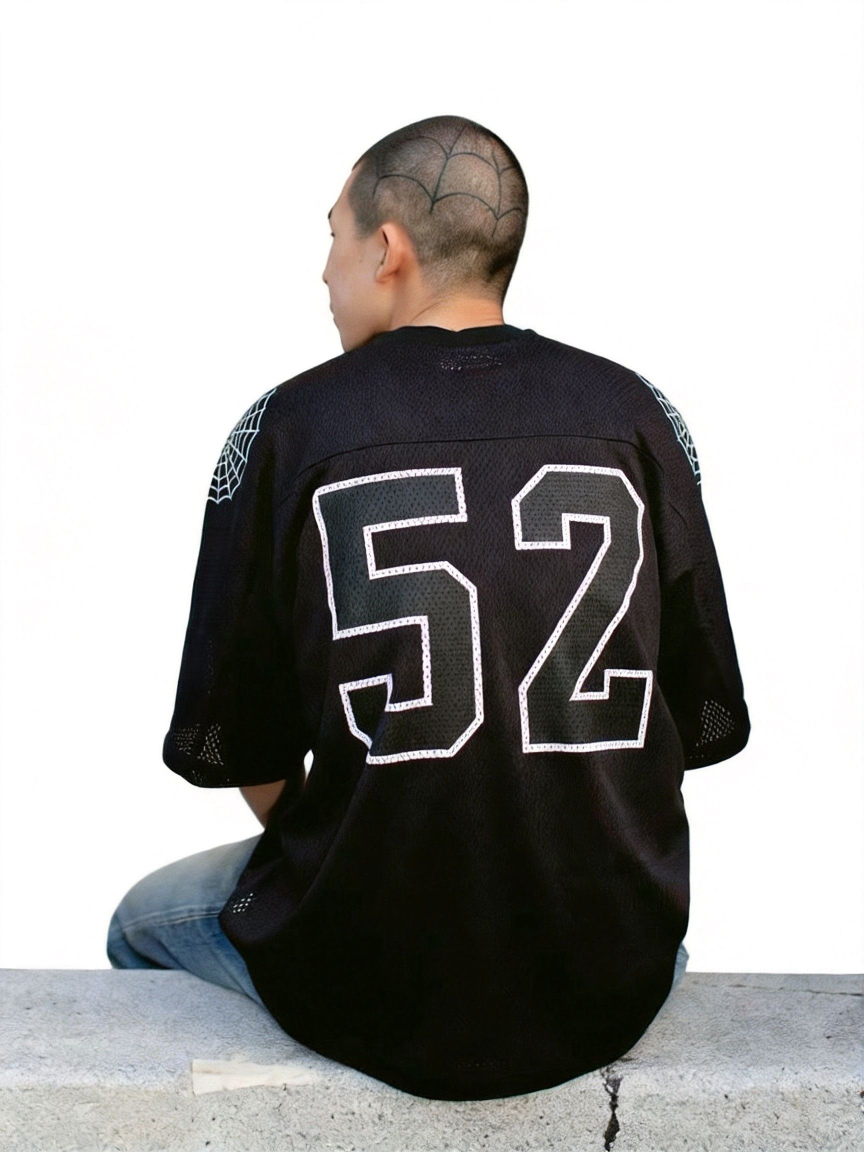 Supreme Supreme Spiderweb Jersey Black | Grailed