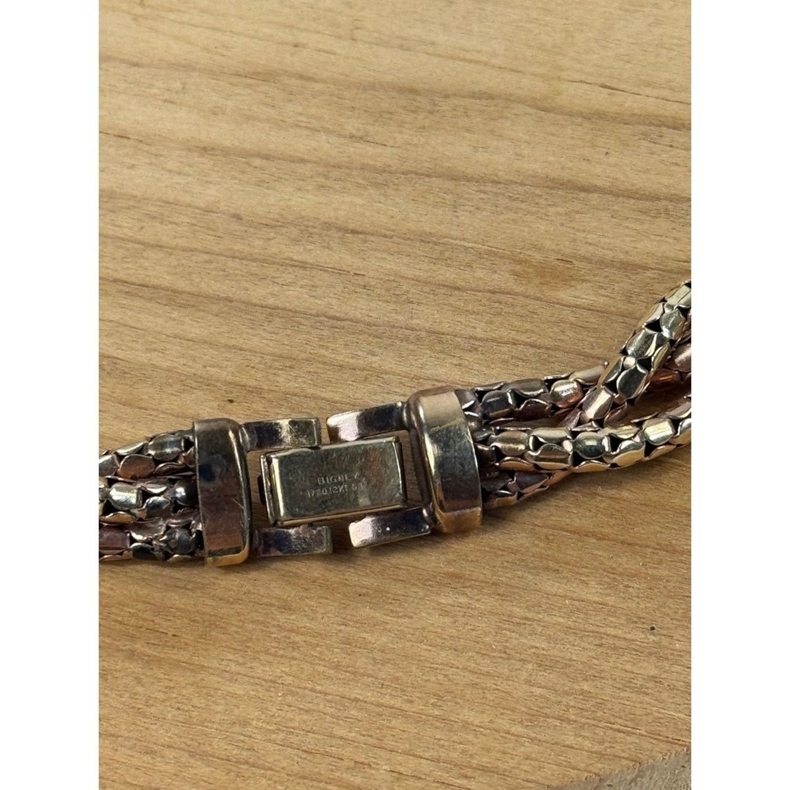 & Other Stories Bigney 12kt vtg Gold Filled Braided Choker Necklace Size ONE SIZE - 4 Thumbnail