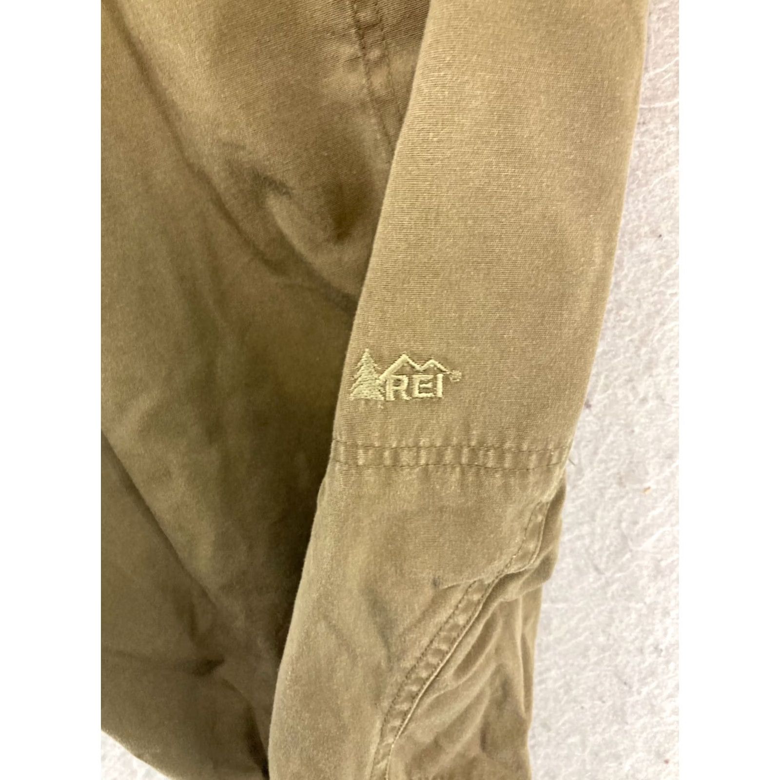 Vintage REI Mens Shorts Bermuda XL Brown Cotton Front Flat 9in Inseam Regular Comfort Pockets Outdoor Vintage No Men Size US 36 / EU 52 - 7 Thumbnail