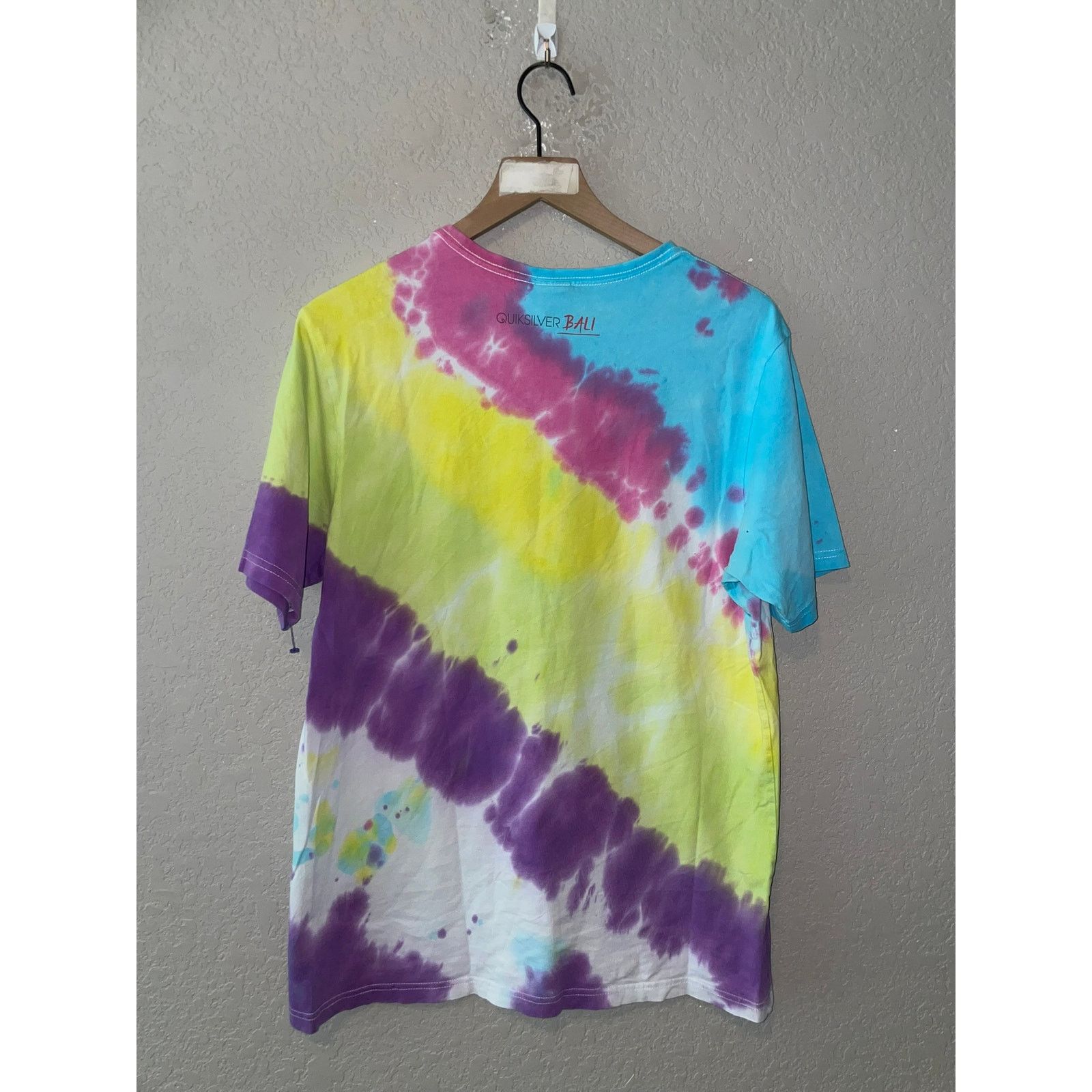 Quiksilver Quiksilver Tie Dye Shirt Bali Monkey Multicolor Surf Tee Y2K Size US L / EU 52-54 / 3 - 6 Thumbnail