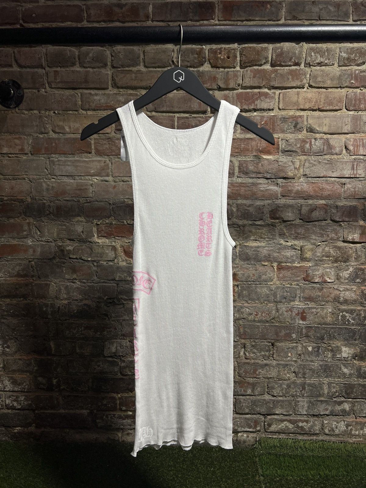 Chrome Hearts Chrome Hearts Tank Top White/Pink Size US M / EU 48-50 / 2 - 1 Thumbnail