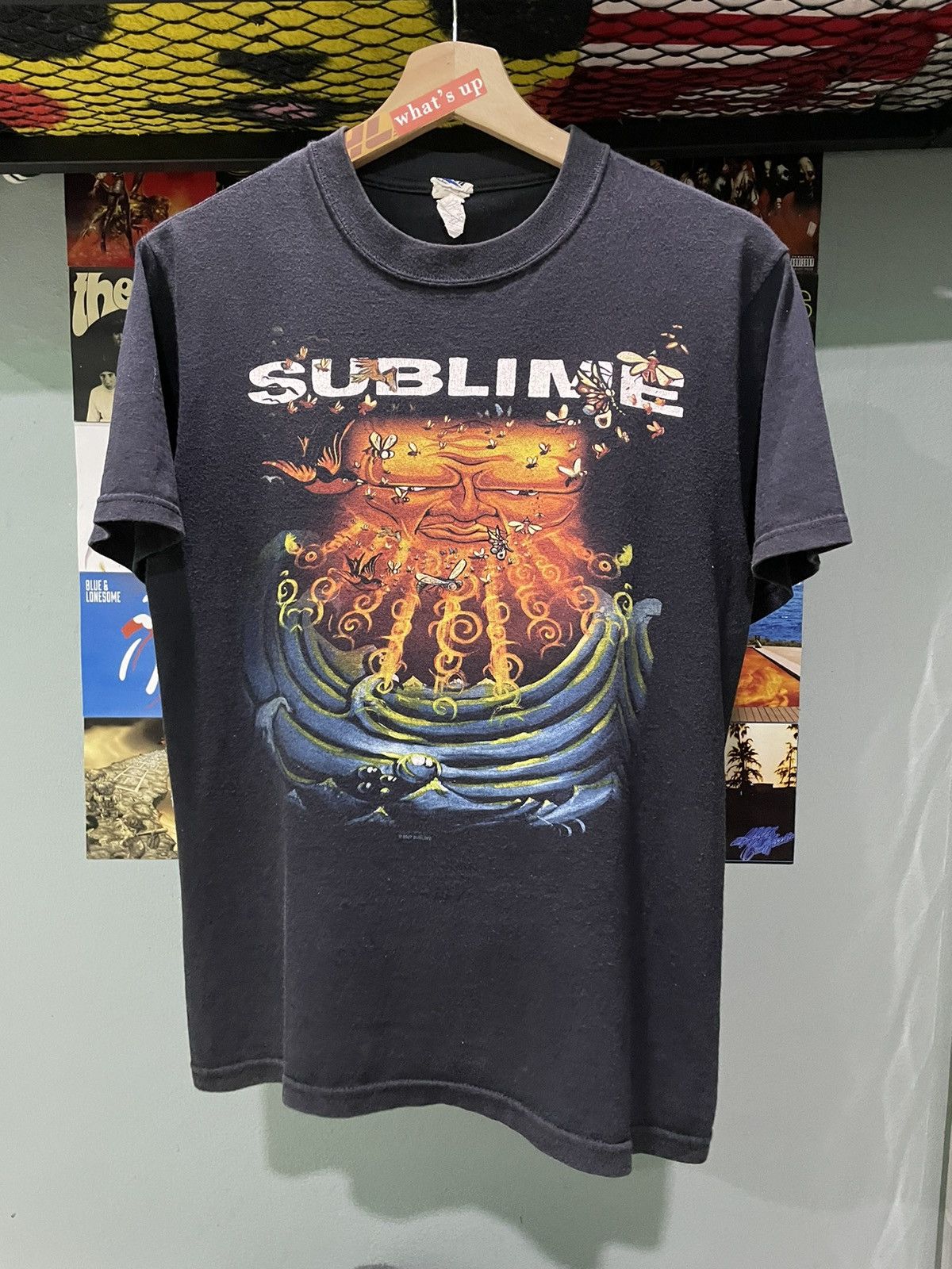 image of Band Tees x Sublime Vintage Sublime Band Tee in Black, Men's (Size Small)